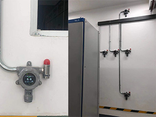 山西太原某污水泵站项目_可燃有毒气体控制系统
