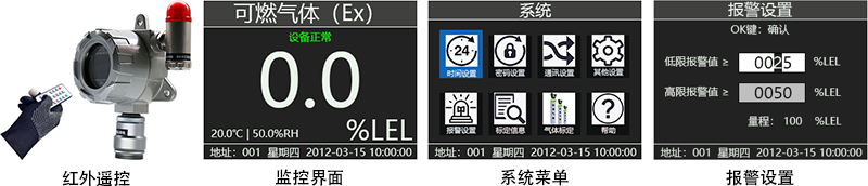 无线款异丁烷报警器的分型产品